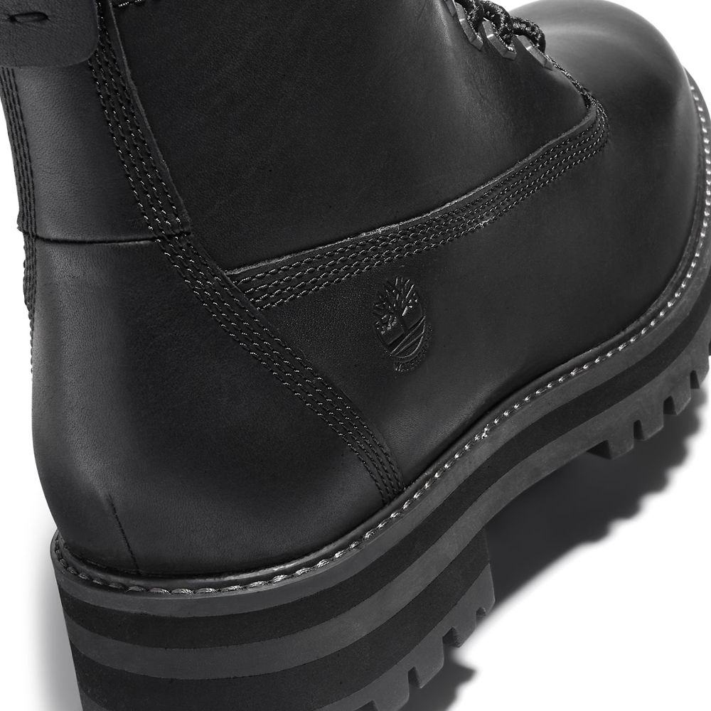 Botas de Invierno Timberland Hombre Courma Guy Waterproof Negras - Chile CVU-531627